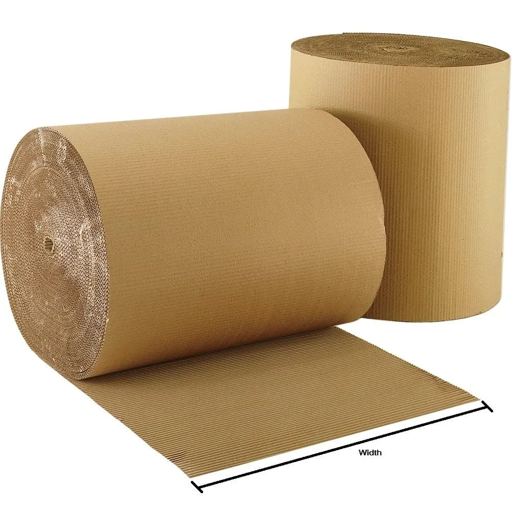 Corrugated Paper Roll - 2 Ply Corrugated Paper Roll Manufacturer