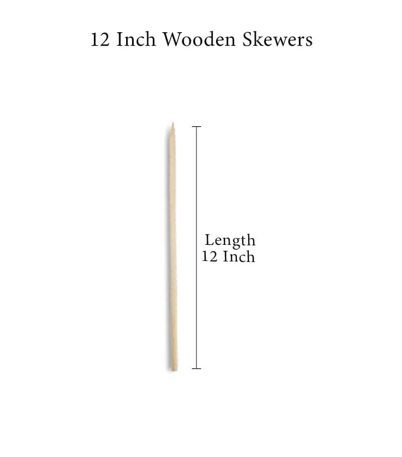12 Inch Wooden Skewers